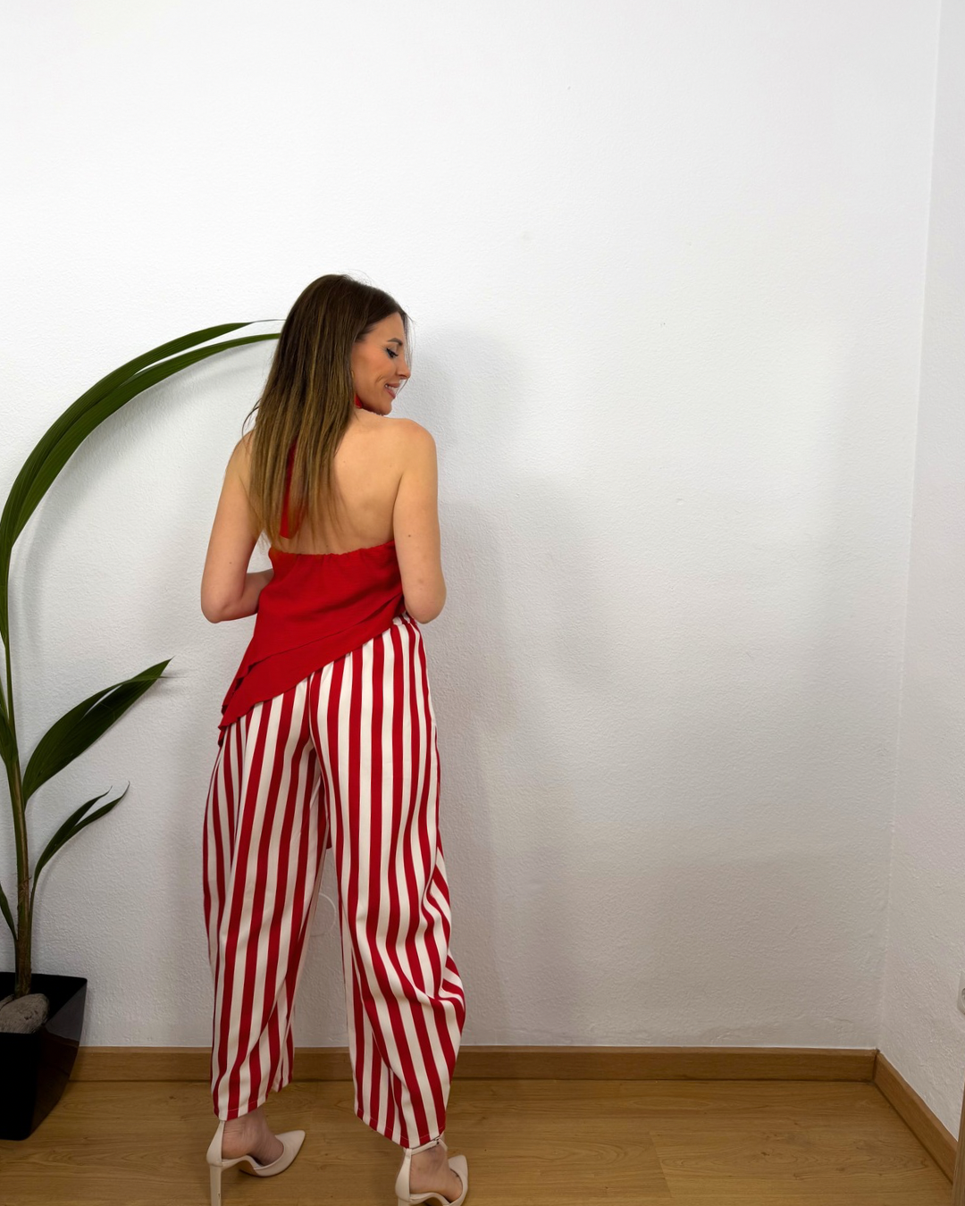 Top Abigaíl Rojo