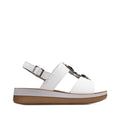 Sandalia Confort Mujer Blanco