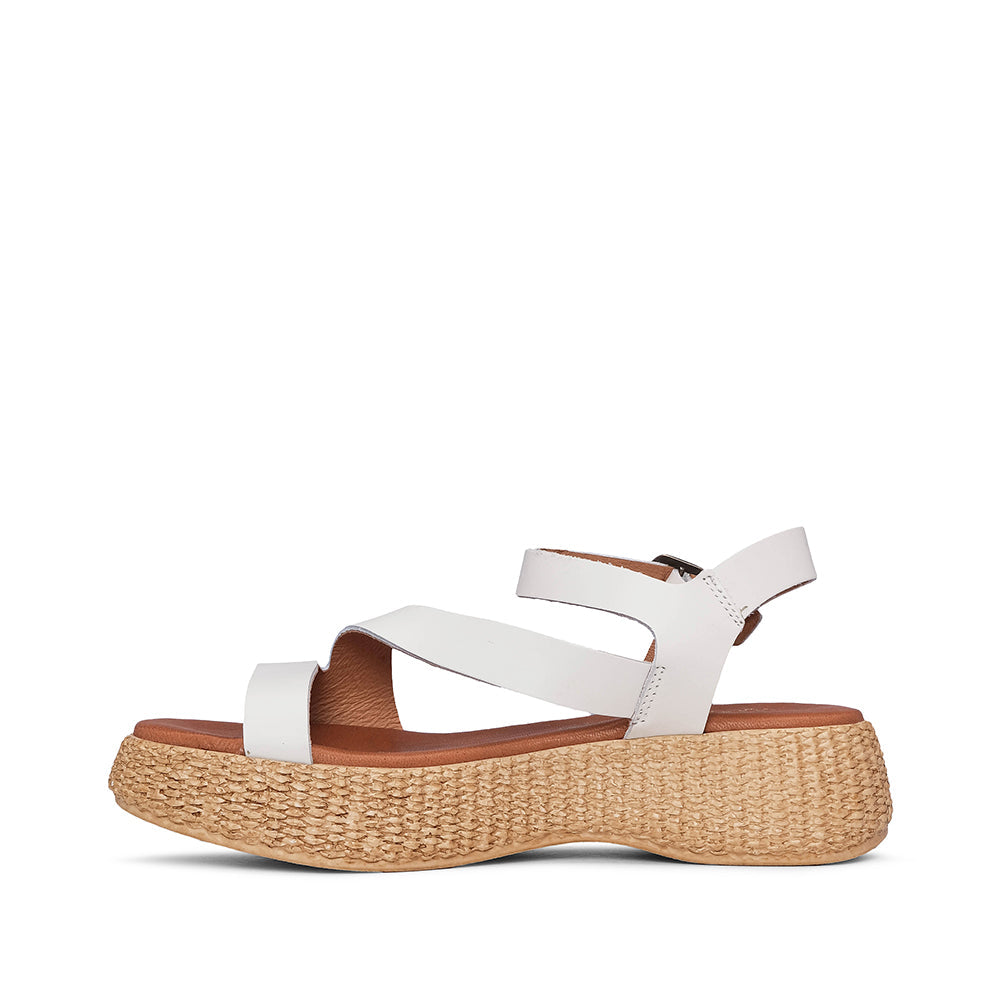 Sandalia de Plataforma para Mujer Piel Blanca