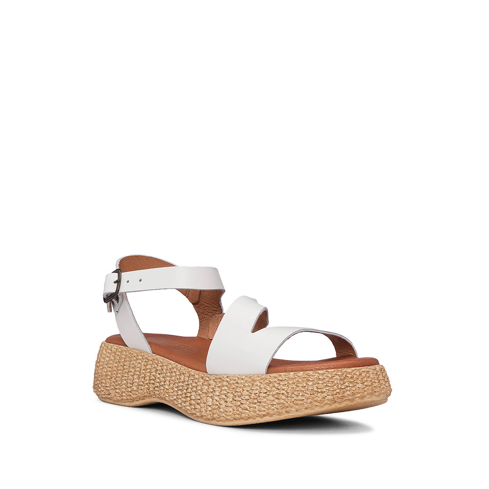 Sandalia de Plataforma para Mujer Piel Blanca