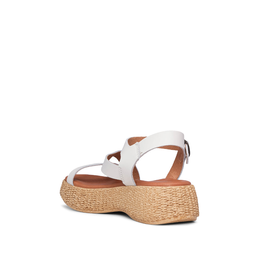 Sandalia de Plataforma para Mujer Piel Blanca