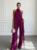 CLARA - Conjunto Elegante Cuello Halter