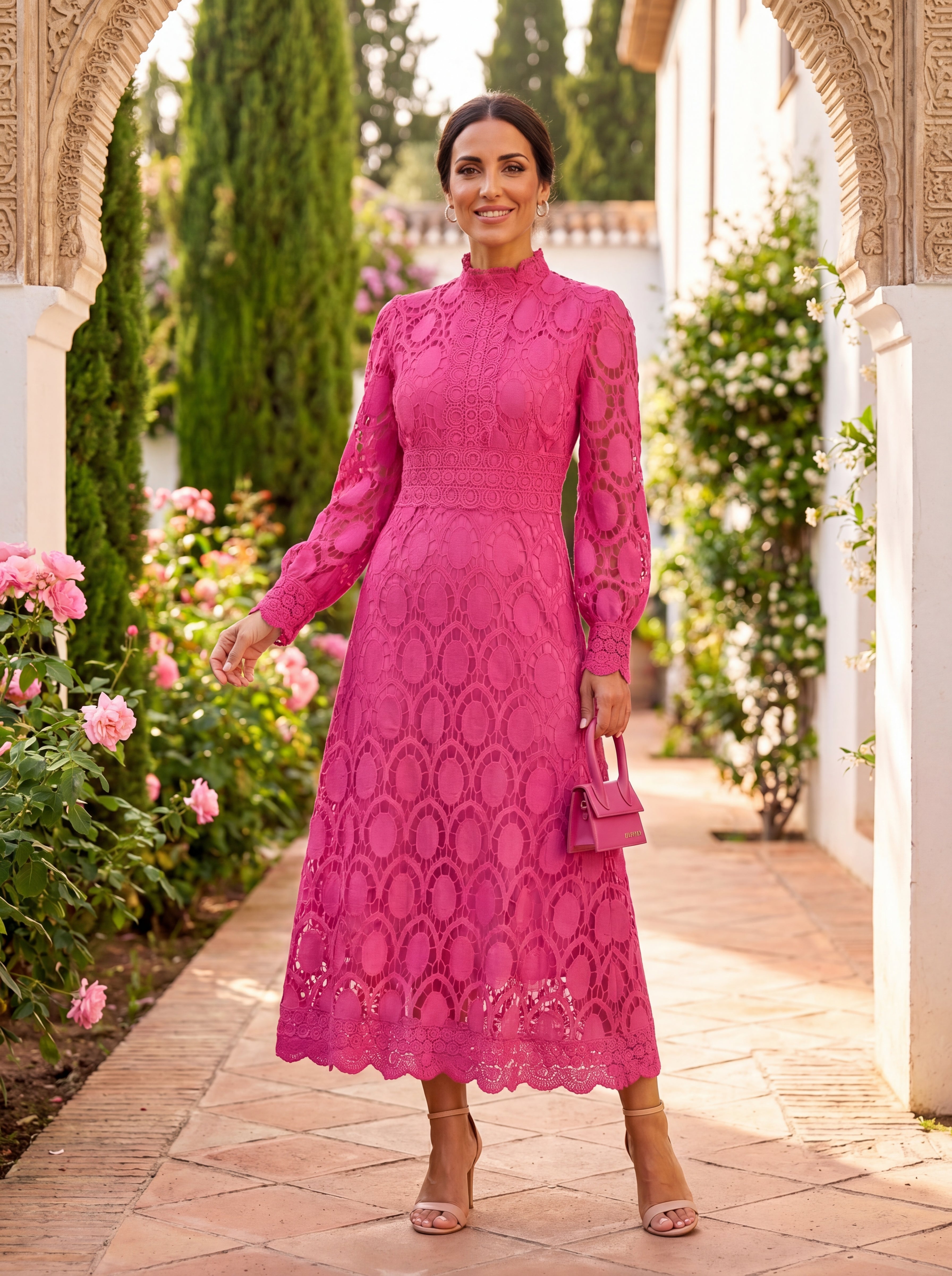 Vestido Elegante Carmona en Seda