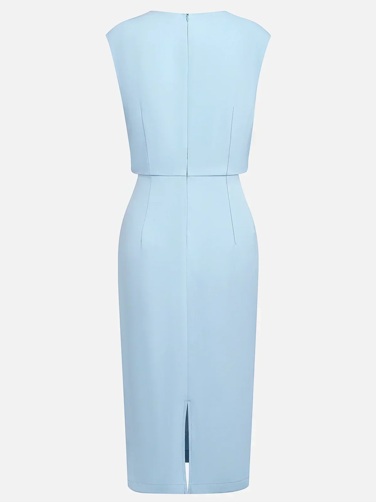 Vestido Elegante Elvira en Tafetán de Lujo